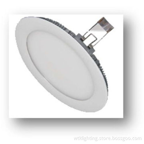 Round LED Panel Light, 8W Power, 100 to 240V AC Input, Super-bright LED as Lighting Source